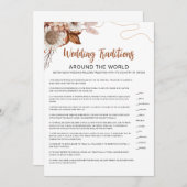 Herfst in de liefde | Huwelijkstradities Vrijgezel Kaart (Voorkant / Achterkant)