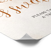 Herfst in de liefde | Liefde is een Sweet Treat Vr Poster (Hoek)