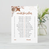 Herfst in de liefde | Liever een spelletje Vrijgez Kaart (Staand voorkant)