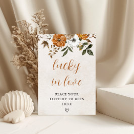 Herfst in de liefde | Lucky in Love Vrijgezellenfe Poster