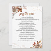 Herfst in de liefde | Passeer het gedicht Vrijgeze Kaart (Voorkant)