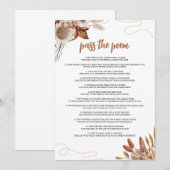 Herfst in de liefde | Passeer het gedicht Vrijgeze Kaart (Voorkant / Achterkant)