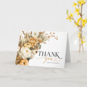 Herfst in de liefde Vrijgezellenfeest dank je kaar Kaart (Gele Bloem)