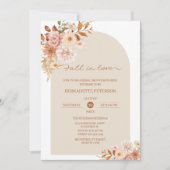 Herfst in de liefde Vrijgezellenfeest Kaart (Voorkant)