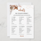 Herfst in de liefde | Wat zit er in je tas Vrijgez Kaart (Voorkant)