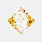 Herfst in de liefde | Zonnebloem Vrijgezellenfeest Servet (Hoek)