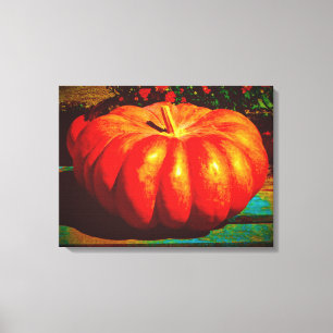Herfst in de lucht canvas afdruk