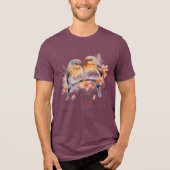 Herfst in de lucht Tri-Blend shirt (Voorkant)