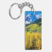 Herfst in de Rockies Sleutelhanger (Voorkant Links)
