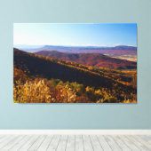 Herfst in de Shenandoah Valley, Virginia Canvas Afdruk (Insitu (Houten vloer))