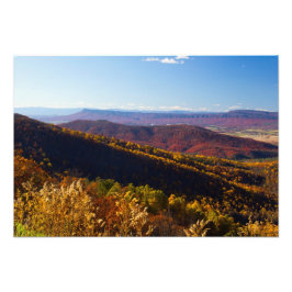 Herfst in de Shenandoah Valley, Virginia Foto Afdruk
