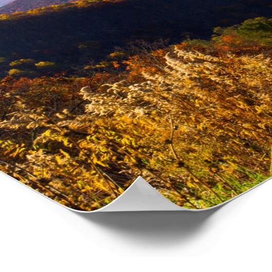 Herfst in de Shenandoah Valley, Virginia Poster (Hoek)