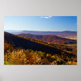 Herfst in de Shenandoah Valley, Virginia Poster