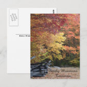 Herfst in de Smoky Mountains Briefkaart (Voorkant / Achterkant)