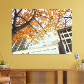 Herfst in de Stad Canvas Afdruk (Insitu (Woonkamer))