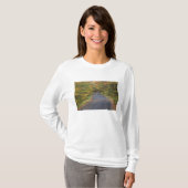 Herfst in de weg, Zuid-Vermont, Verenigde Staten T-shirt (Voorkant volledig)