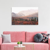 Herfst in Denali Canvas Afdruk (Insitu (Woonkamer))