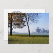 herfst in detroit briefkaart (Voorkant / Achterkant)