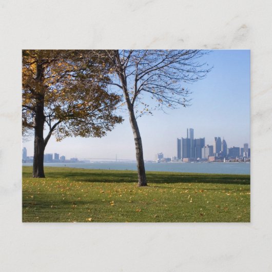 herfst in detroit briefkaart (Voorkant)