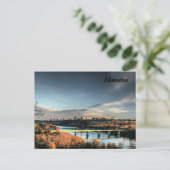Herfst in Edmonton, landschappelijk Briefkaart (Staand voorkant)