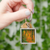 Herfst in een wei sleutelhanger (Hand)