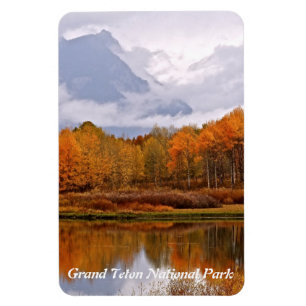 HERFST IN GRAND TETON NATIONAAL PARK MAGNEET
