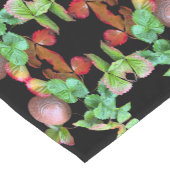 Herfst in het aardbeienseizoen achtertuin foto korte tafelloper (Hoek)