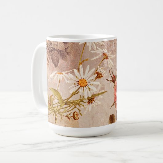 herfst in het behangselpapier in Parijs Koffiemok (Voorkant links)