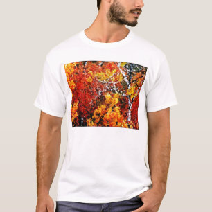 Herfst in het bos - Kunst T-shirt schilderen