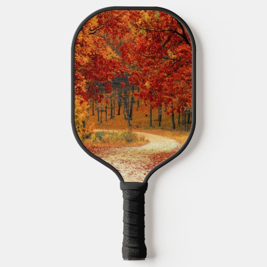 Herfst in het bos pickleball paddle (Voorkant)