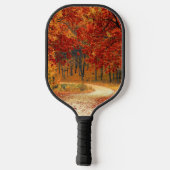 Herfst in het bos pickleball paddle (Achterkant)
