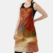 Herfst in het bos schort (Insitu)