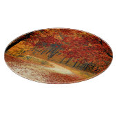 Herfst in het bos snijplank (Hoek)