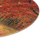 Herfst in het bos snijplank (Hoek)