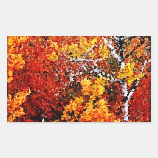 Herfst in het bos - Stickers voor het schilderen v (Voorkant)