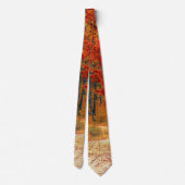 Herfst in het bos stropdas (Achterkant)