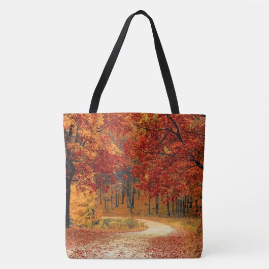 Herfst in het bos tote bag (Voorkant)