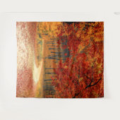 Herfst in het bos wandkleed (Voorkant (horizontaal))