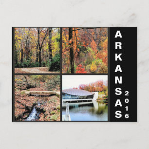 Herfst in het Briefkaart van Arkansas Travel