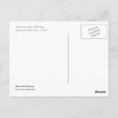 Herfst in het Briefkaart van New England (Achterkant)