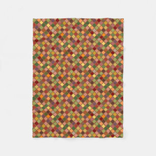 Herfst in het kwadraat fleece deken