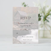 Herfst in het land bruiloft RSVP (Staand voorkant)