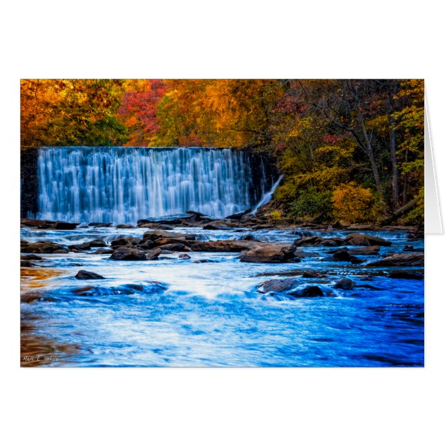 Herfst in het mooie Roswell Georgia (Voorkant Horizontaal)