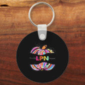 Herfst in het najaar: dankbare grateful Blessed LP Sleutelhanger (Voorkant)