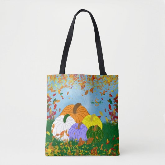 Herfst in het najaar tote bag (Voorkant)