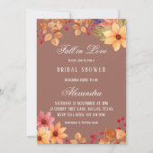 Herfst in het najaar van de Liefde Vrijgezellenfee Kaart (Voorkant)