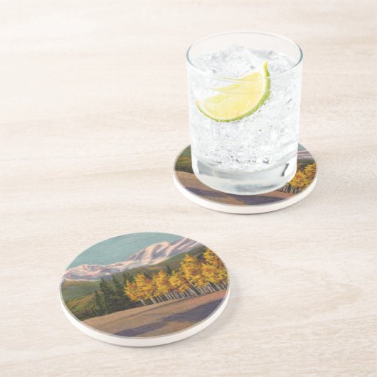 Herfst in het Rockies Onderzetter (Zijkant)