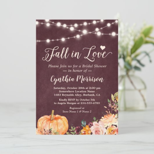 Herfst in het Vrijgezellenfeest van de Lichten van Kaart (Staand voorkant)