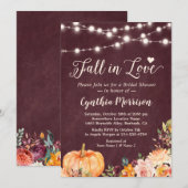 Herfst in het Vrijgezellenfeest van de Lichten van Kaart (Voorkant / Achterkant)