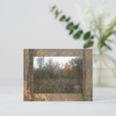herfst in het wild briefkaart (Staand voorkant)